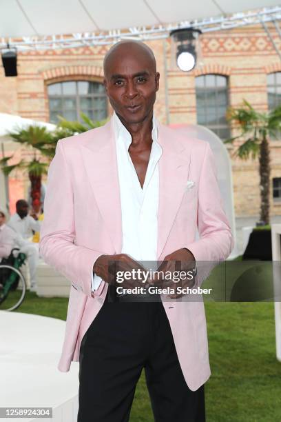 Bruce Darnell during the "Raffaello Summer Day" at KPM Hotel & Residences on June 21, 2023 in Berlin, Germany.