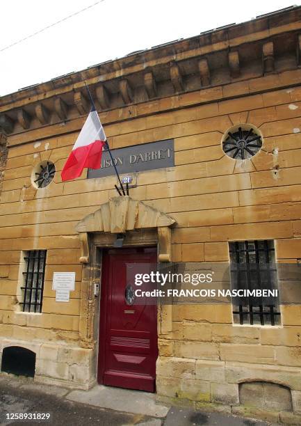 Photo prise le 05 mars 2008 de la maison d'arrêt de Charleville-Mézières où le tueur en série présumé Michel Fourniret et sa compagne Monique Olivier...