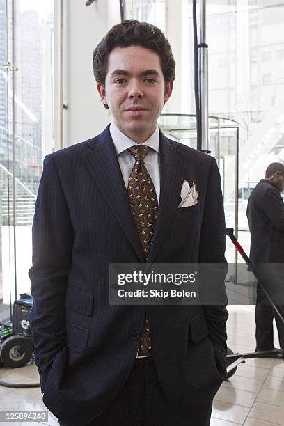 Andrew Kalish attends the Derek Lam + Ebay Fall 2011 presentation during Mercedes-Benz Fashion Week at Alice Tully Hall, Lincoln Center on February...