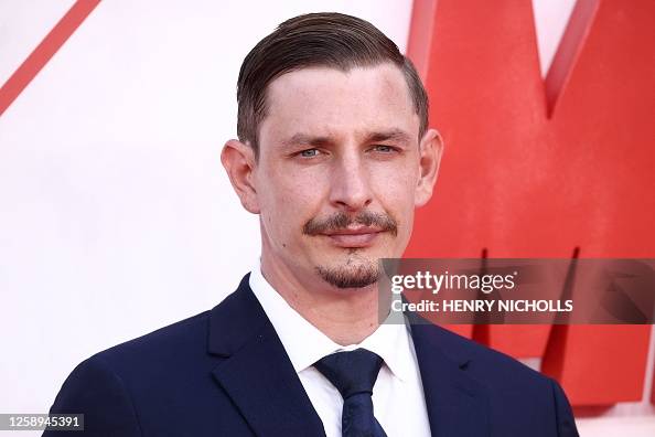Frederick Actor British actor Frederick Schmidt poses on the red carpet upon arrival ...