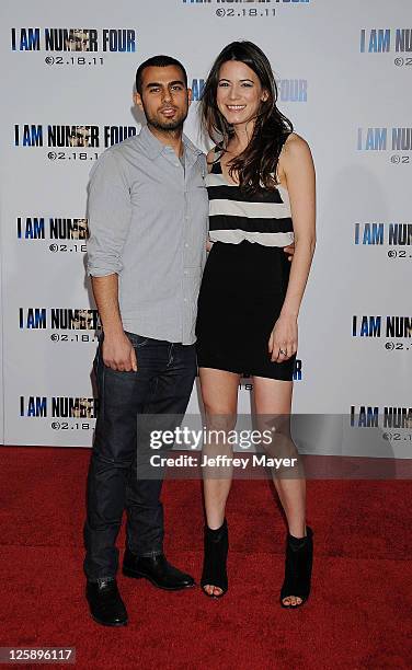 Nathalie Fay arrives at the "I Am Number Four" Los Angeles premiere at Mann's Village Theatre on February 9, 2011 in Westwood, California.
