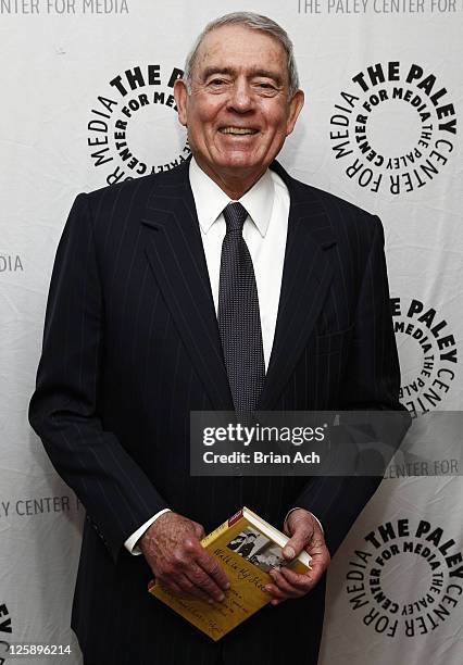 Newscaster Dan Rather attends the "Walk In My Shoes: Conversations Between A Civil Rights Legend and His Godson on The Journey Ahead" Book Event at...