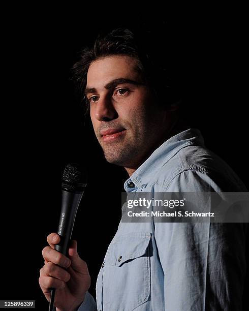 Adam Rae 100 Comedian Portraits At The Ice House January 27 2011 Stock Photos ...