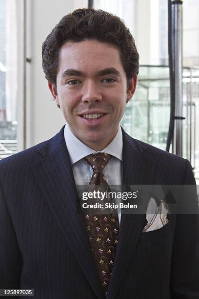 Andrew Kalish attends the Derek Lam + Ebay Fall 2011 presentation during Mercedes-Benz Fashion Week at Alice Tully Hall, Lincoln Center on February...