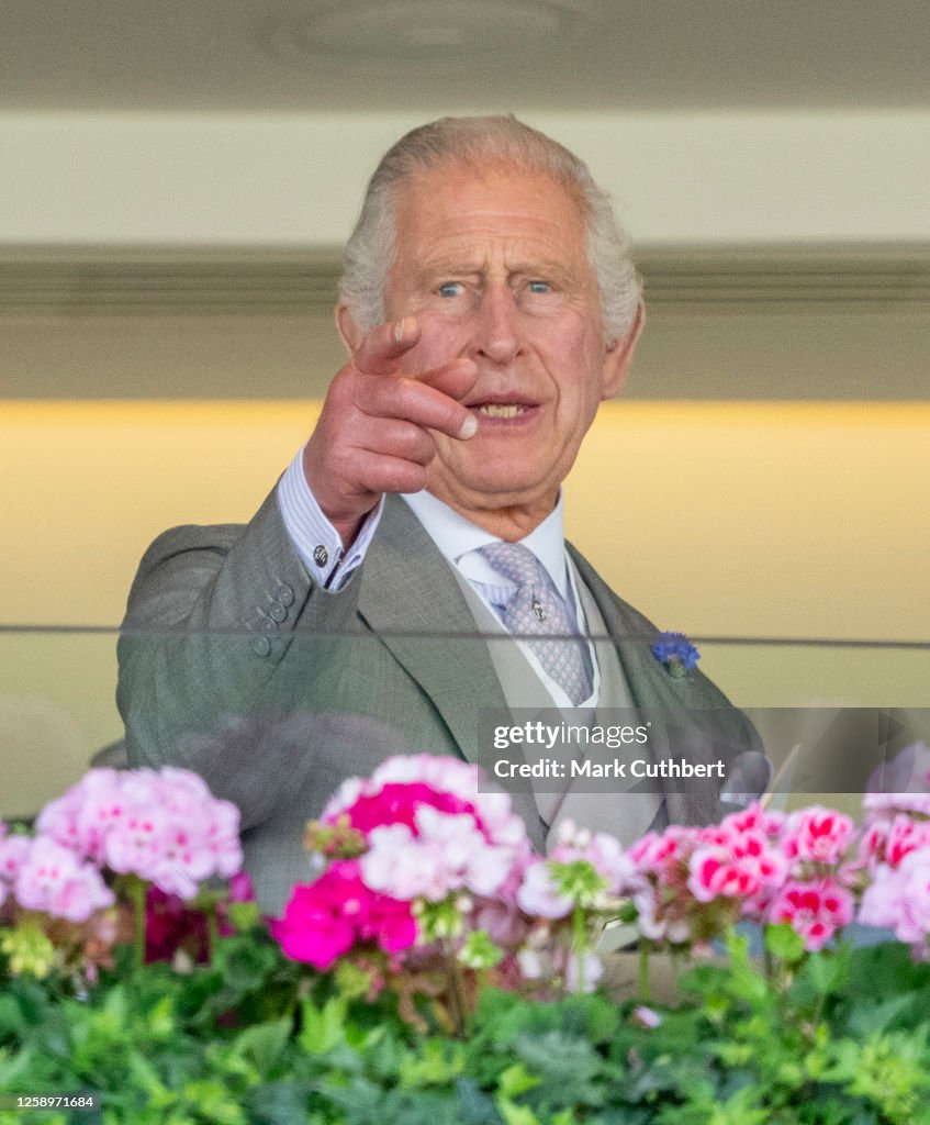 Ascot Ppostcode King Charles III attends day four of Royal Ascot 2023 at Ascot... News ...