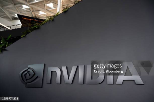 The Voyager building at Nvidia headquarters in Santa Clara, California, US, on Monday, June 5, 2023. Nvidia Corp., suddenly at the core of the...