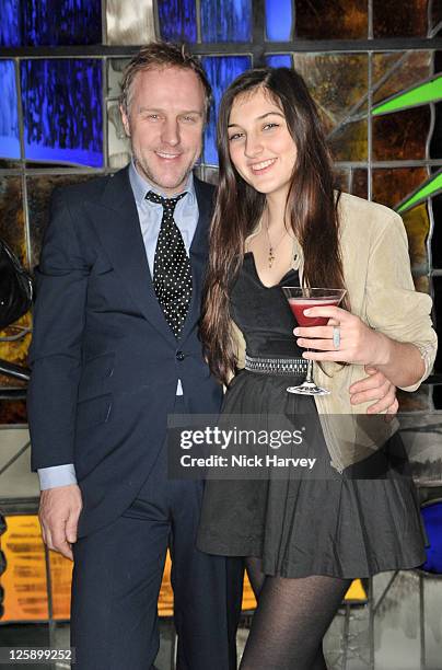 Simon Mills and Lauren Mills attend the Rodial BEAUTIFUL Awards at Sanderson Hotel on February 1, 2011 in London, England.