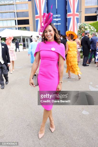 Jessica Ennis-Hill attends Royal Ascot 2023 at Ascot Racecourse on June 24, 2023 in Ascot, England.