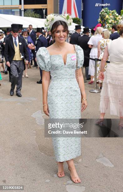 Camille Vasquez attends Royal Ascot 2023 at Ascot Racecourse on June 24, 2023 in Ascot, England.