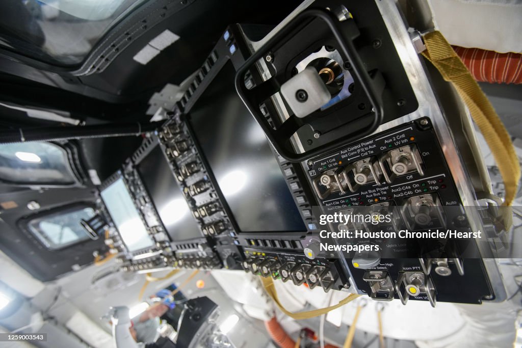 Orion Command Module Interior Orion Spacecraft Controls