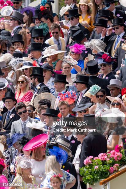 Crowds on day five of Royal Ascot 2023 at Ascot Racecourse on June 24, 2023 in Ascot, England.