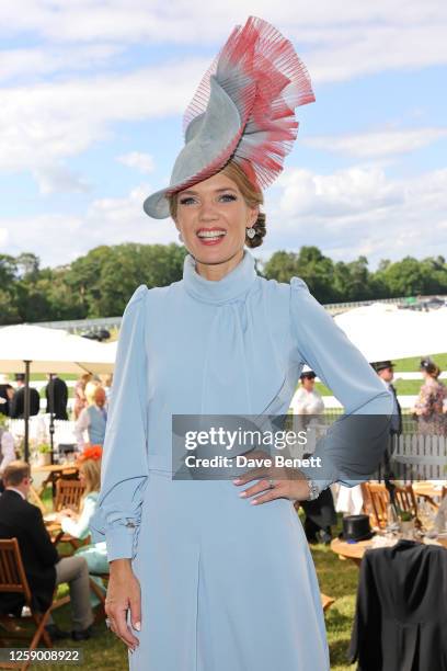 Charlotte Hawkins attends Royal Ascot 2023 at Ascot Racecourse on June 24, 2023 in Ascot, England.