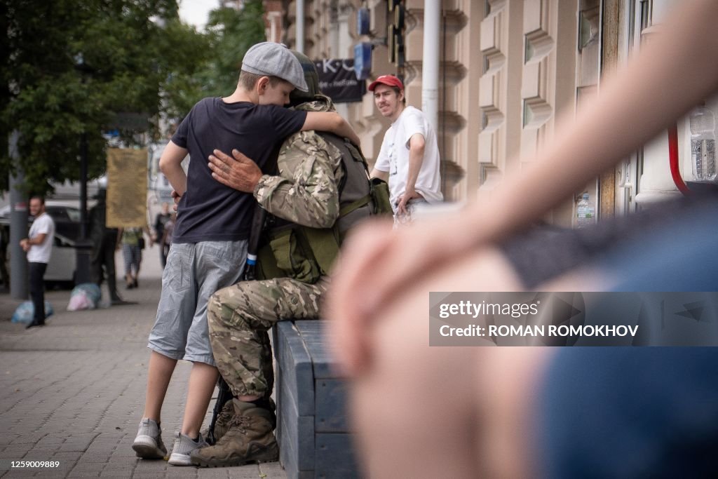 TOPSHOT-CORRECTION / RUSSIA-UKRAINE-CONFLICT-WAGNER