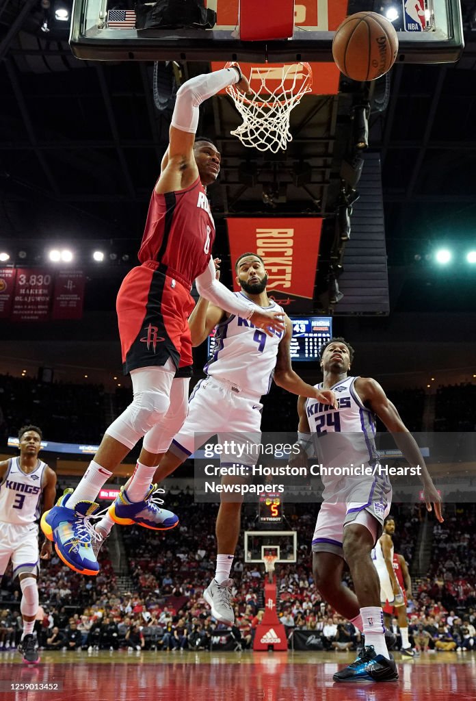 Westbrook Rockets Houston Rockets guard Russell Westbrook takes the ball to the basket ...