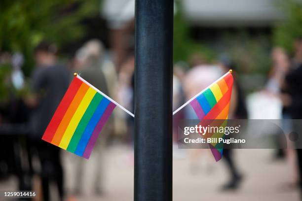 Flags At Rally's 9,601 Pride Flags City Stock Photos, High-Res Pictures, and Images ...