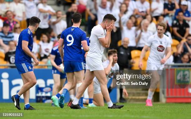 Offaly , Ireland - 24 June 2023; Alex Beirne of Kildare reacts during the GAA Football All-Ireland Senior Championship Preliminary Quarter Final...