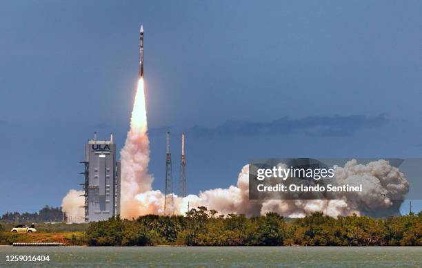 United Launch Alliance Atlas V rocket launches from Cape Canaveral Space Force Station, Fla., on May 18, 2021. The Vulcan Centaur is ULAâs...