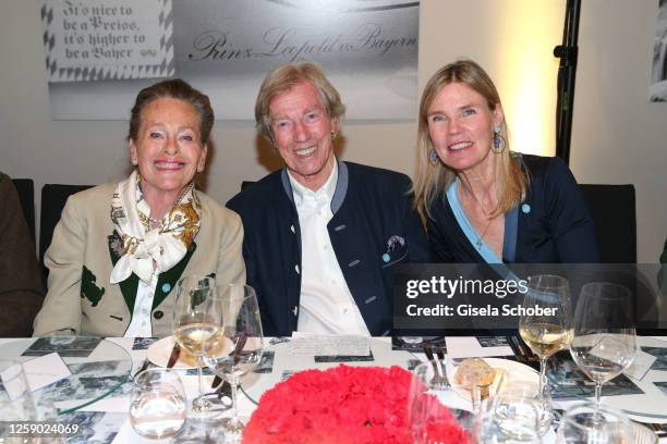 Herzogin Elisabeth in Bayern, Prince Leopold Poldi' of Bavaria, Markgräfin Stephanie von Baden during the Prince Leopold "Poldi" of Bavaria 80th...