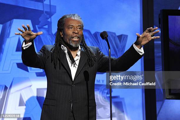 Singer Bobby McFerrin onstage during The 53rd Annual GRAMMY Awards Pre-Telecast held at the Los Angeles Convention Center on February 13, 2011 in Los...
