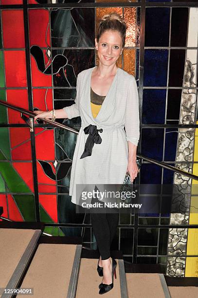 Emilia Fox attends the Rodial BEAUTIFUL Awards at Sanderson Hotel on February 1, 2011 in London, England.