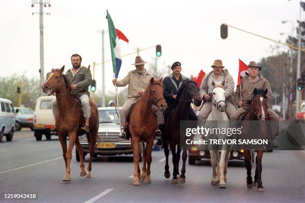 UCT Photography Collection · Afrikaner-Weerstandsbeweging (AWB