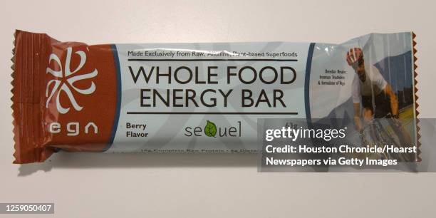 Vegn Whole Food energy bar in berry flavor Thursday, Oct. 2 in Houston.