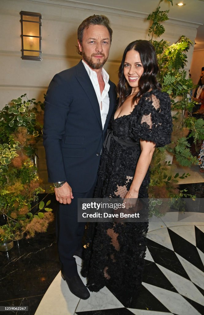 James McAvoy And Lisa Liberati Attend The Celebration For Fashion