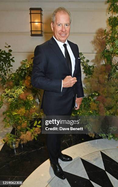 David Armstrong-Jones, 2nd Earl of Snowdon, attends the celebration for Fashion Trust Arabia's winners launching into Matches at The Connaught Hotel...