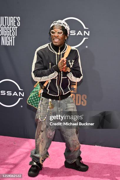 Lil Uzi Vert at the BET Awards 2023 held at Microsoft Theater on June 25, 2023 in Los Angeles, California.