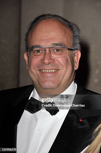 Professor David Khayat poses as he attends the Association A.V.E.C. 2011 Gala Dinner at Chateau de Versailles on January 31, 2011 in Versailles,...