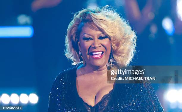 Singer Patti LaBelle performs on stage during the 2023 BET awards at the Microsoft theatre in Los Angeles, June 25, 2023.