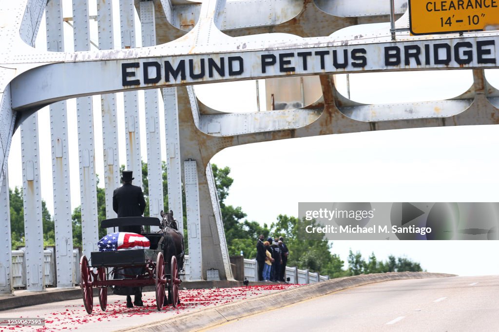 Selma, Alabama Celebrates The Life Of Rep. John Lewis