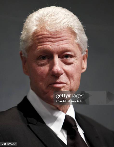 President Bill Clinton attends the "Walk In My Shoes: Conversations Between A Civil Rights Legend and His Godson on The Journey Ahead" Book Event at...