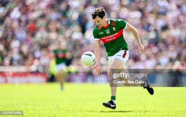 Galway , Ireland - 25 June 2023; Diarmuid O'Connor of Mayo during the GAA Football All-Ireland Senior Championship Preliminary Quarter Final match...