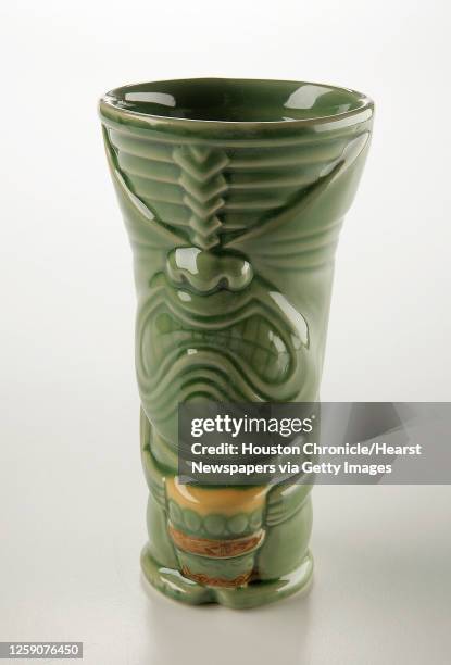 Tiki glass from Sig's Lagoon store Thursday, May 27 in Houston . James Nielsen Chronicle