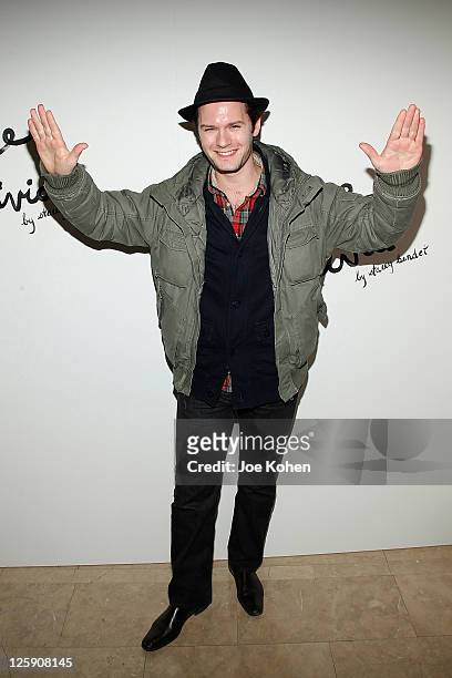 Actor Hugo Becker attends the Alice + Olivia Fall 2011 presentation during Mercedes-Benz Fashion Week at The Plaza Hotel on February 14, 2011 in New...