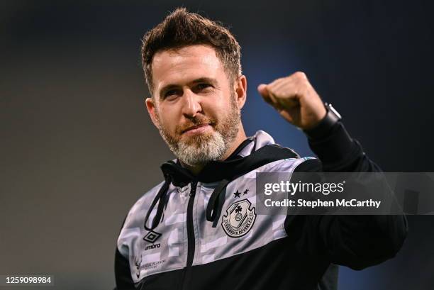 Dublin , Ireland - 26 June 2023; Shamrock Rovers manager Stephen Bradley after the SSE Airtricity Men's Premier Division match between Shamrock...