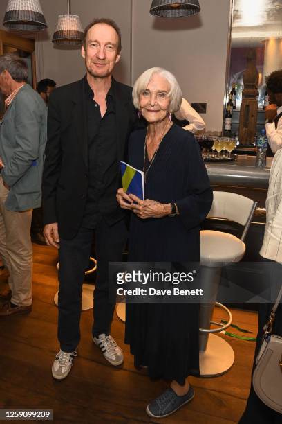 David Thewlis and Sheila Hancock attend the press night after party for "Accidental Death Of An Anarchist" at The Haymarket Hotel on June 26, 2023 in...