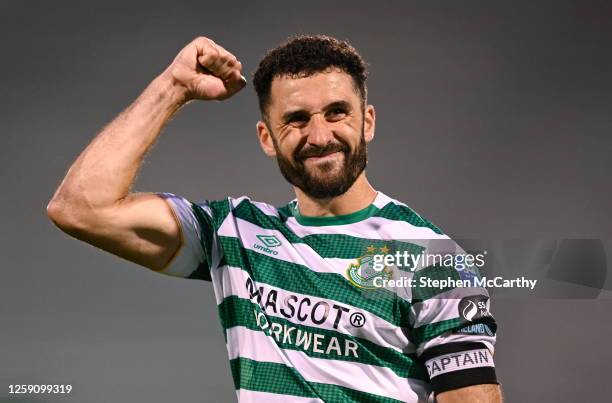 Dublin , Ireland - 26 June 2023; Roberto Lopes of Shamrock Rovers after the SSE Airtricity Men's Premier Division match between Shamrock Rovers and...