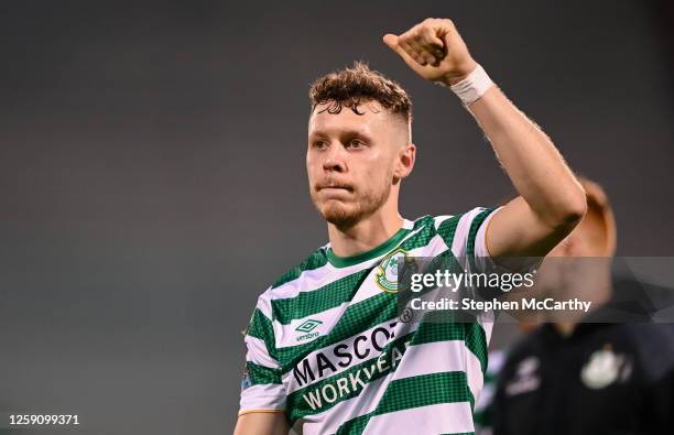 Dublin , Ireland - 26 June 2023; Markus Poom of Shamrock Rovers during the SSE Airtricity Men's Premier Division match between Shamrock Rovers and...