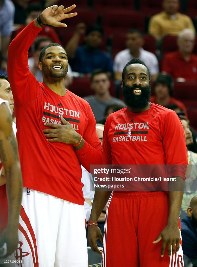 Josh Smith Rockets Tenure Houston Rockets forward Josh Smith left, and Rockets guard James ...