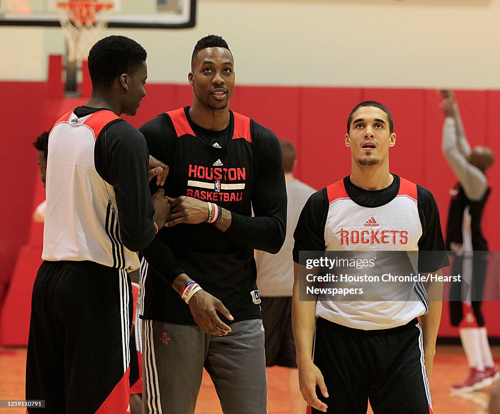 Capela Houston Rockets Houston Rockets center Clint Capela left, Rockets center Dwight... News ...