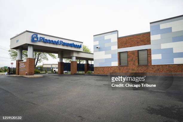 The Planned Parenthood Fairview Heights Health Center, an abortion clinic a few miles from the Missouri border in Fairview Heights, Illinois, Friday,...