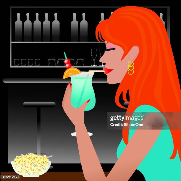 cocktail lounge - airport gate closed stock illustrations