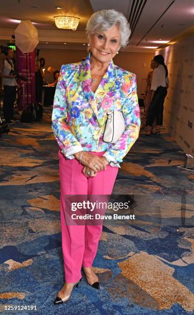 Angela Rippon attends the TRIC Awards 2023 at The Grosvenor House Hotel on June 27, 2023 in London, England.