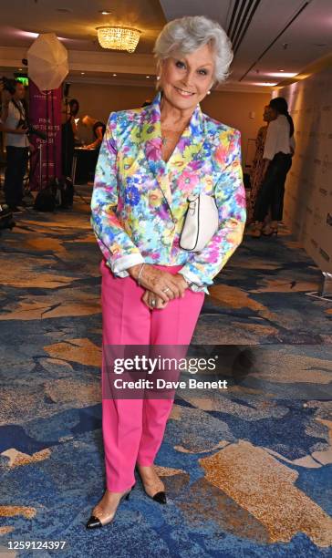 Angela Rippon attends the TRIC Awards 2023 at The Grosvenor House Hotel on June 27, 2023 in London, England.