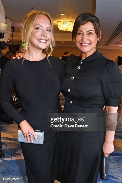 Natalie Ann Jamieson and Natalie J. Robb attend the TRIC Awards 2023 at The Grosvenor House Hotel on June 27, 2023 in London, England.