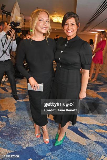 Natalie Ann Jamieson and Natalie J. Robb attend the TRIC Awards 2023 at The Grosvenor House Hotel on June 27, 2023 in London, England.