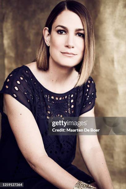 Author Gillian Flynn of HBO's 'Sharp Objects' poses for TV Guide during the 2018 Summer Television Critics Association Press Tour at The Beverly...