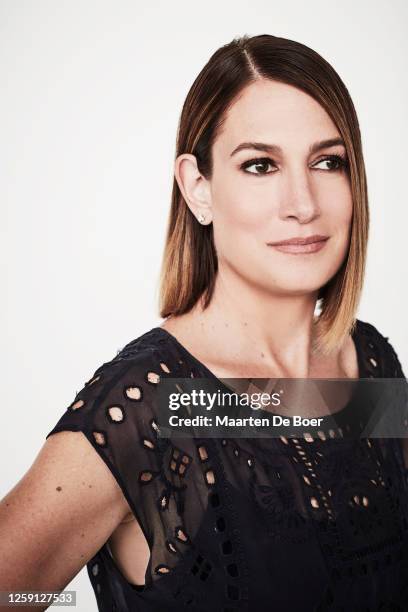 Author Gillian Flynn of HBO's 'Sharp Objects' poses for TV Guide during the 2018 Summer Television Critics Association Press Tour at The Beverly...